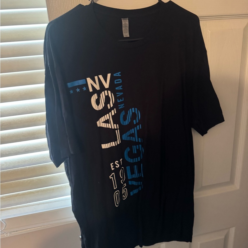 Black Las Vegas Graphic T-Shirt